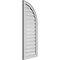 Ekena Millwork Quarter Round Top Right Surface Mount PVC Gable Vent w/ 2"W x 1-1/2"P Brickmould Frame, 16"W x 42"H GVPQR16X4202SF - alternate 3